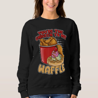 Jij Bent De Kip Bij Mijn Wafels Ontbijt Wafels Trui