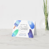 Jij bent de koelste. | Kinder populaties Bedankkaart (Voorkant)