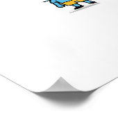 Jij bent de koning, lach gewoon - Smilo Poster. Poster (Hoek)