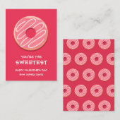 Jij bent de liefste Valentijnsdag Notitiekaartje (Voorkant / Achterkant)