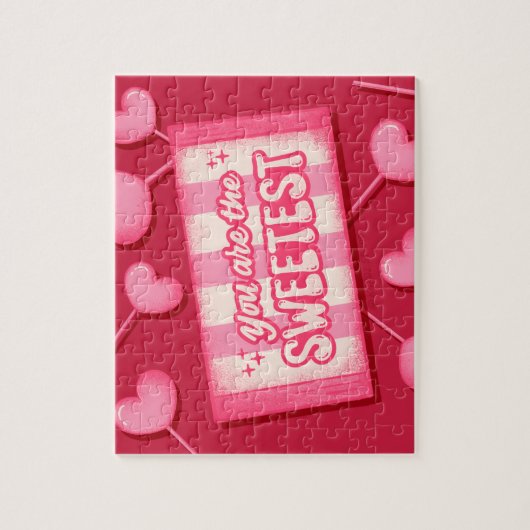 Jij bent de liefste Valentijnse Legpuzzel (Verticaal)