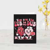 Jij Bent De Lube Voor Mijn Dub Cvicu Verpleegster  Kaart (Gele Bloem)