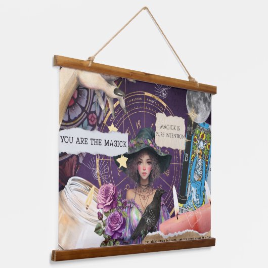 Jij bent de Magick Hangend Wandkleed (Gebogen)