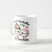 Jij bent de marshmallow van mijn warme chocolademe koffiemok (Voorkant links)