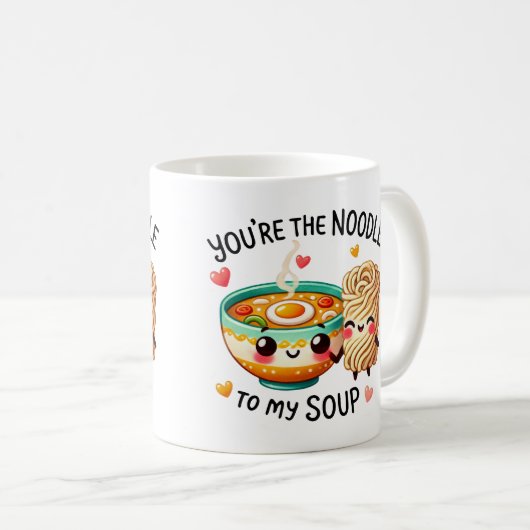 Jij bent de noedel van mijn soep – Mok (Voorkant rechts)
