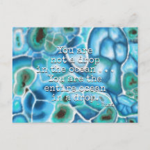 Jij bent de Oceaan - Larimar Crystal Kunst
