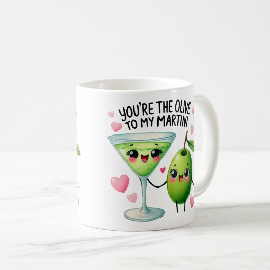 Jij bent de Olijf van Mijn Martini – Mok (Voorkant rechts)