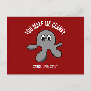 Jij bent de oorzaak van mijn slechte gedaante briefkaart