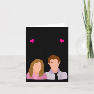 Jij bent de Pam voor mijn Jim Valentijnsdag koppel Kaart