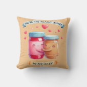 Jij bent de pindakaas van mijn gelei kussen (Voorkant)