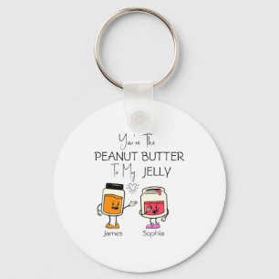 Jij Bent De Pindakaas Voor Mijn Jam T Shirt Sleutelhanger