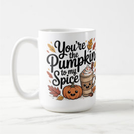 Jij bent de pompoen voor mijn kruidige liefdescita koffiemok