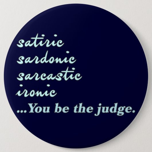 Jij bent de rechter ronde button 6,0 cm (Voorkant)
