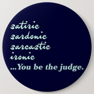 Jij bent de rechter ronde button 6,0 cm