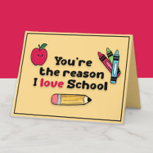 Jij Bent de Reden dat ik van School Houd Docenten 
