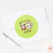 Jij bent DE Room In Mijn Koffie - Mooie Stickers & (Envelop)