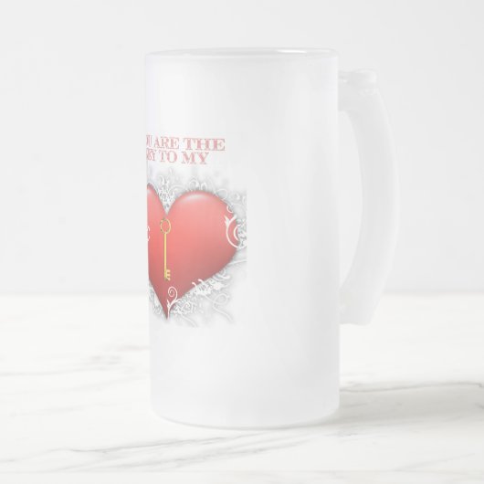 Jij bent de sleutel tot mijn hart Mok (Voorkant rechts)