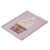 Jij bent de Sprinkles op Top of Success! Notitieboek (Linkerzijde)