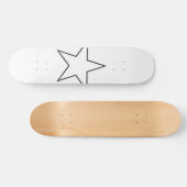 Jij Bent De Ster! Persoonlijk Skateboard (Horizontaal)