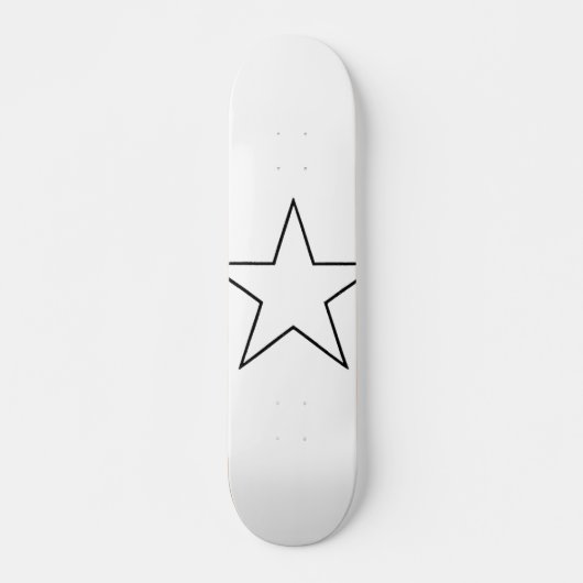 Jij Bent De Ster! Persoonlijk Skateboard (Voorkant)