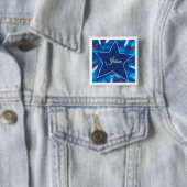 Jij bent de Ster Vierkante Button 5,1 Cm (In situ)