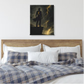 Jij Bent De Storm – Canvas Muurkunst Afdruk (Insitu (Slaapkamer))