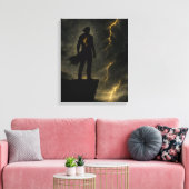 Jij Bent De Storm – Canvas Muurkunst Afdruk (Insitu (Woonkamer))
