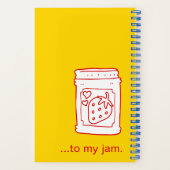 Jij bent de SunFun Butter tegen mijn jam. Notitieboek (Achterkant)