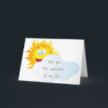 JIJ BENT DE VERJAARDAG KAART VAN MIJN LEVEN<br><div class="desc">DEZE KAART IS ZO SPECIAAL,  WANT HET IS VOOR DEGENE IN "JE LEVEN" DIE DE **** ZONNESCHIJN VAN JE LEVEN **** IS EN OOK HUN VERJAARDAG VIERT!</div>