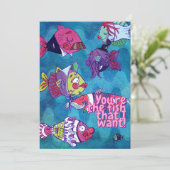 Jij Bent De Vis Die Ik Wil Feestdagenkaart (Staand voorkant)