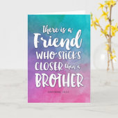 Jij bent de Vriend die dichterbij kijkt dan een br Kaart (Gele Bloem)