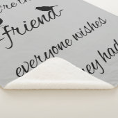 Jij bent de vriend die iedereen wil dat ze een cit sherpa deken (3/4)