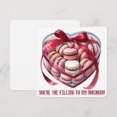 Jij Bent De Vulling - Valentijnkaart Bedankkaart (Voorkant / Achterkant)