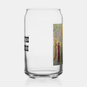 JIJ BENT DE VUURTOREN originele kunst Blikvorm Glas (Rechts)