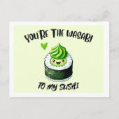 Jij bent de WASABI voor mijn SUSHI Briefkaart (Voorkant)
