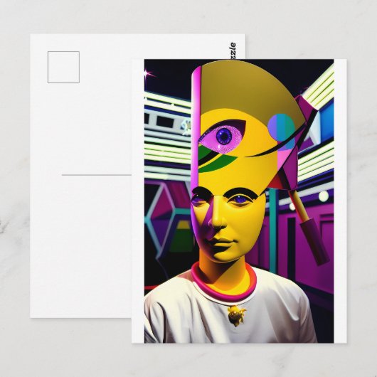 Jij bent de Weirdo Briefkaart (Voorkant / Achterkant)