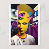 Jij bent de Weirdo Briefkaart (Voorkant)