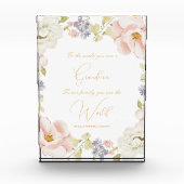 Jij bent de wereld Oma Boodschap Fotoblokken (Voorkant)