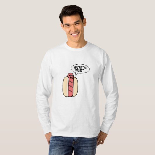 Jij bent de Wurst T-shirt (Voorkant volledig)