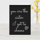 JIJ BENT DE "ZUS" DIE IK MOET KIEZEN KAART (Gele Bloem)