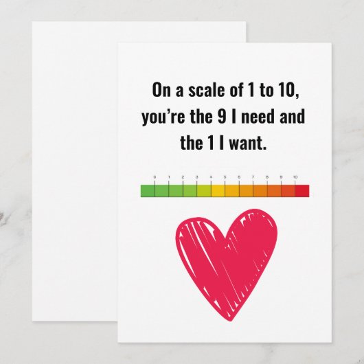 Jij bent degene die ik wil feestdagenkaart (Voorkant / Achterkant)