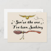 Jij bent degene die ik zocht briefkaart (Voorkant / Achterkant)