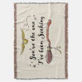 Jij bent degene die ik zocht deken (Voorkant Verticaal)