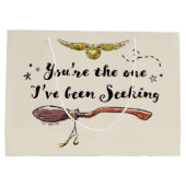 Jij bent degene die ik zocht groot cadeauzakje (Achterkant)