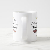 Jij bent degene die ik zocht grote koffiekop (Achterkant)