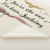 Jij bent degene die ik zocht sherpa deken (3/4)