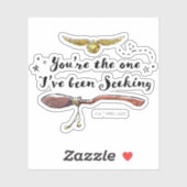 Jij bent degene die ik zocht sticker (Vel)