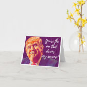 Jij bent degene die mijn moeraskaart leegtrekt kaart (Gele Bloem)