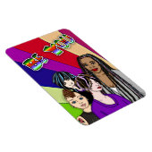 Jij bent | Diverse mensen | Pop Art Magneet (Rechterzijde)