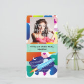 Jij bent een buitengewone Valentijn Feestdagenkaart (Staand voorkant)